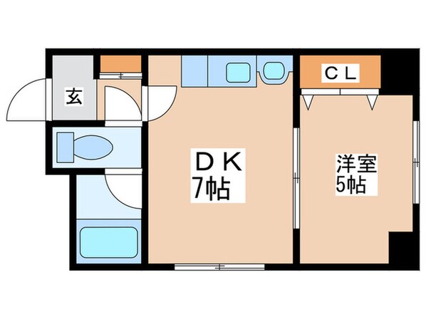 モア南６条の物件間取画像